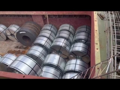 Bobina de aço galvanizado JIS SGCC DX51D DX52D laminada a frio Largura 1-5m WUGANG