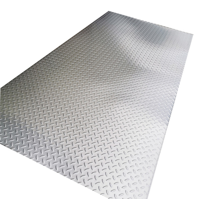 A placa Zinc40-275 Chequered soldado revestiu a folha galvanizada de aço Sgcc do teste padrão do metal