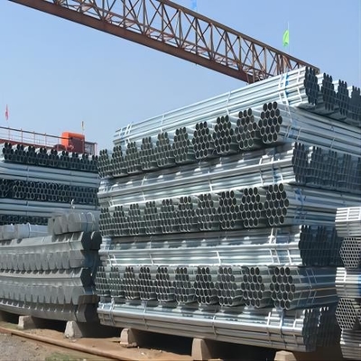 Tubo de estufa Q235B DN80 galvanizado por imersão a quente 0,1 - 300 mm / Tubo de aço para abastecimento de água contra incêndio