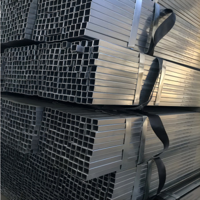 ASTM ISO9001 Q195 A500 A53 Retangular 30 - 60g Alumínio galvanizado para tubo de fluido