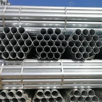 ST082 ERW tubos de aço galvanizado 2 polegadas 3 polegadas perfurando 8m de comprimento ou personalizado