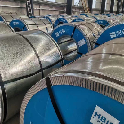 ASTM A526 galvanizou o comprimento do aço Z120 5000mm da bobina de placa de aço Q195 S550GD miliampère