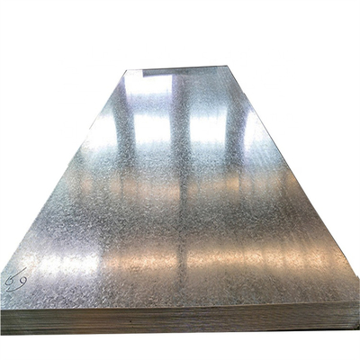 Telhando Z40 Z275 galvanizou a placa de aço 0.1-0.6mm do zinco da folha do zinco