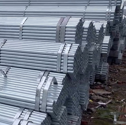 Aço redondo galvanizado mergulhado quente sem emenda do miliampère do comprimento da tubulação 6m de DX51D Z300