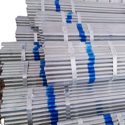 80mm estruturais 35mm 48mm galvanizou o andaime da tubulação de aço 6 medidores