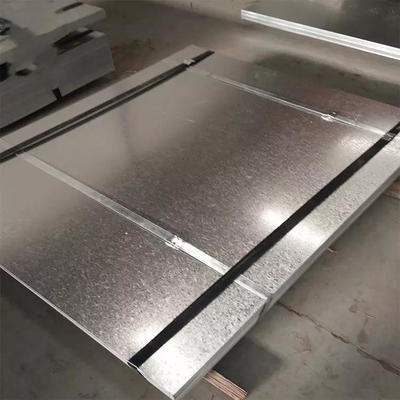 Placa galvanizada lantejoula EN10142 1000-6000MM Z40-Z200g/M2 da chapa de aço