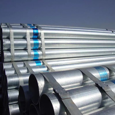 ASTM GB galvanizou EN 1-12m ISO9001 Z40-Z600g/M2 da tubulação de aço JIS