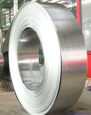 A largura 600-1500mm galvanizou a tira de metal galvanizada reta de aço da tira DX51D Q235