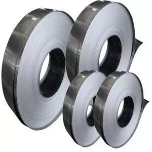 Tira de aço eletrogalvanizado laminada a quente/frio S355 St52 A573 A283 Dc01 Dc02