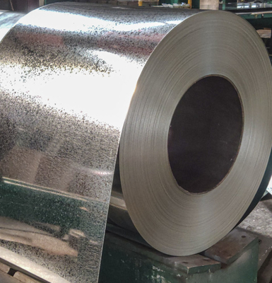Bobinas de aço galvanizado laminadas a quente ASTM Dx51d SGCC 0,23 mm - 3,5 mm