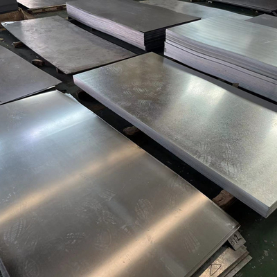 Z30 o mergulho quente galvanizado mergulhado quente da folha DINEN 10142 2000mm DX53D DX54D galvanizou a placa de aço