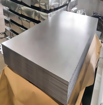 G90 mergulhado quente Z275 galvanizou a folha galvanizada 1220mm de revestimento do zinco de 1000mm