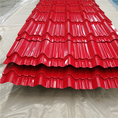 0.12-6.00mm galvanizados colorem cor telhando revestida do zinco da folha revestiu a folha do telhado do soldado