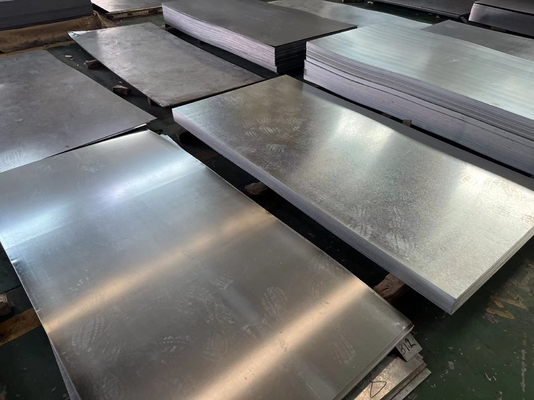 SECC PPGI galvanizou a folha lisa 1m 2m que a folha lisa galvanizou o aço