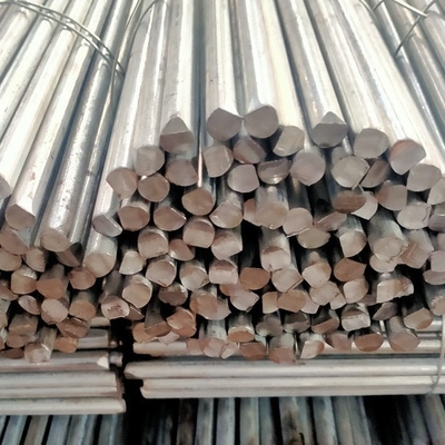a barra de aço galvanizada soldado GB 20mncr5 laminado a alta temperatura de 12m galvanizou a barra redonda de aço