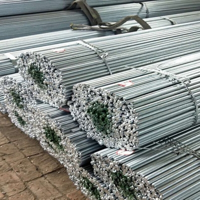 a barra de aço galvanizada soldado GB 20mncr5 laminado a alta temperatura de 12m galvanizou a barra redonda de aço