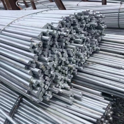 Barra redonda galvanizada 5m 1200mm JIS G3302 DX54D Z260 do aço A36