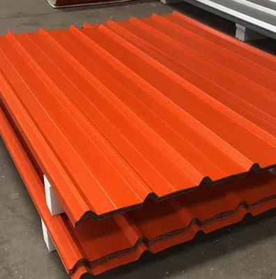 A cor revestiu a folha de metal colore o comprimento da folha 2m 3m 5m 5.8m 6m 8m 12mm do soldado