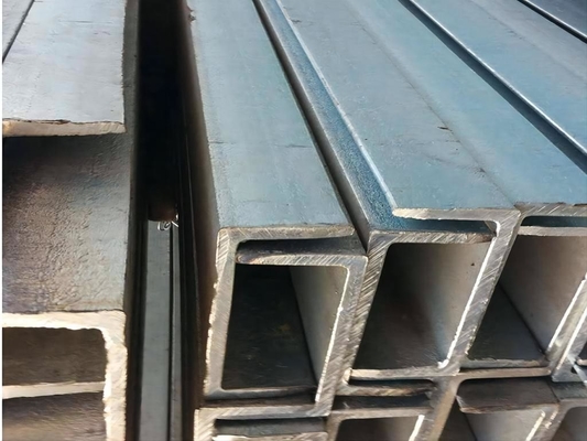 0.5mm - 3.0mm galvanizou EN de aço estrutural S235JR S275JR S355JR do canal do perfil de U