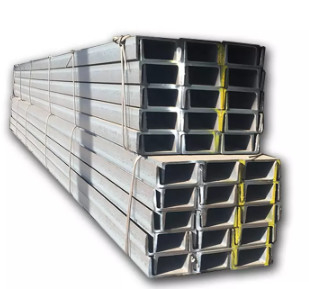 Seção formada a frio galvanizada de aço laminada a alta temperatura 80 - 200mm da canaleta em U de ASTM A588