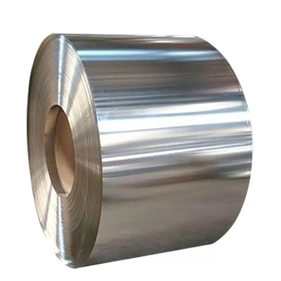 Bobina de folha de flandres eletrolítica de grau alimentício AISI MR T5 para recipientes de latas 0,135 - 0,7 mm