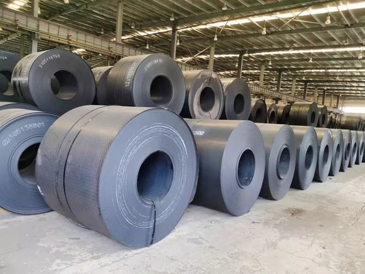 MS Carbon Steel Coil SS400 A36 Q235B S235JR de 0.3mm 0.5mm hora largura de 800 - de 2000mm