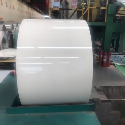 A cor de Ral 9010 Prepainted a bobina de aço galvanizada PPGI 0.2mm x 1220mm 4ft x 8ft