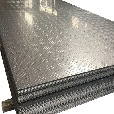 Zero folhas quadriculados galvanizadas lantejoula do SOLDADO laminado a alta temperatura quadriculado do rolo da placa de aço