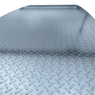 Zero folhas quadriculados galvanizadas lantejoula do SOLDADO laminado a alta temperatura quadriculado do rolo da placa de aço