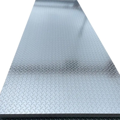 Zero folhas quadriculados galvanizadas lantejoula do SOLDADO laminado a alta temperatura quadriculado do rolo da placa de aço