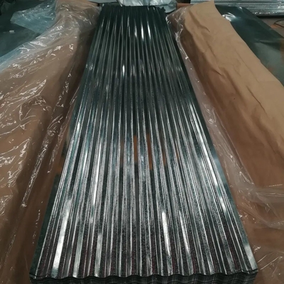 A cor do telhado do zinco revestiu a folha para passar o soldado de aço galvanizado do metal corrugou 2000mm