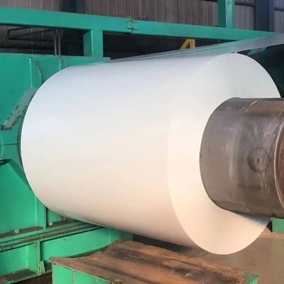 Ppgi Prepainted branco galvanizou a bobina de aço 0.4mm PPGI revestido cor G350