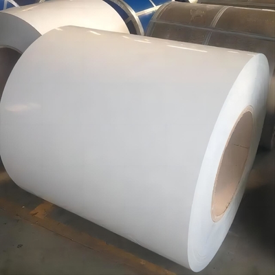 Ppgi Prepainted branco galvanizou a bobina de aço 0.4mm PPGI revestido cor G350