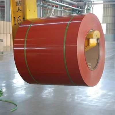A largura 600mm PPGI galvanizou a bobina de aço 180 - força de rendimento 220Mpa