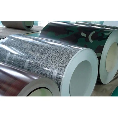 SGCC galvanizou chapas de aço revestidas bobina o sistema da cor do comprimento RAL de DX51D DX52D