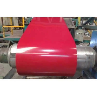 Comprimento galvanizado cor completamente duramente 610mm DC51D+Z do peso da bobina 3-8MT de RAL