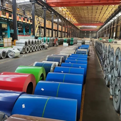 600-1250mm PPGI galvanizou telhar a identificação 508 da bobina da folha/610mm