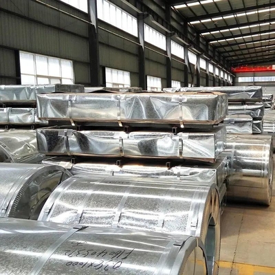 As folhas galvanizadas do aço carbono bobinam o telhado da casa da casa pré-fabricada da placa SGCC SECC de HDGI POR EXEMPLO GA