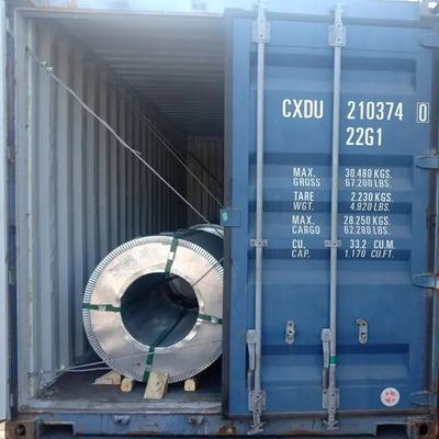 S220gd Chapa de aço galvanizado de folha de aço Gi laminada a frio 1000 mm 1200 mm 1219 mm 1220 mm Largura