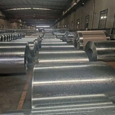 S220gd Chapa de aço galvanizado de folha de aço Gi laminada a frio 1000 mm 1200 mm 1219 mm 1220 mm Largura