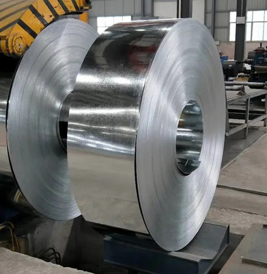 Dx51 Z100 Z350 SGCC Faixa de aço galvanizado Jis G550 G40 G60 Z275 14 16 Gauge