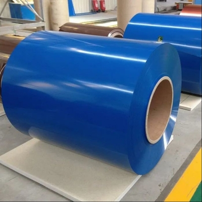 PPGI pré-pintado bobina de aço galvanizado mergulhado a quente DX51D G550 Materiais de construção liso plano