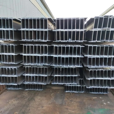 EN JR Secções de aço galvanizado personalizadas Q195 Q235B Q345E Construção anti-corrosição de alta resistência
