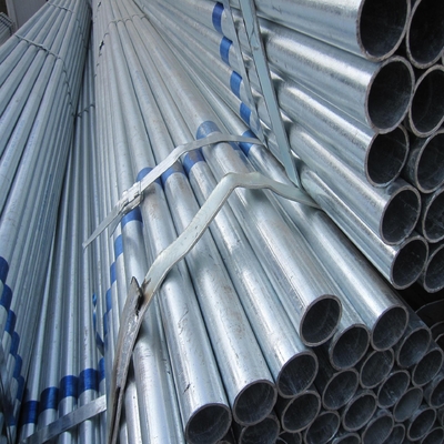 Astm A53 B Tubos redondos galvanizados 20# Q235a Q345b Sem costura Dn15 Dn20 Anticorrosivo