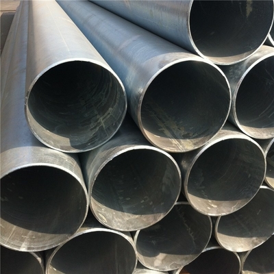 Astm A36 A53 1 2 Tubo Galvanizado Quente Q235b Q345a Erw Soldado redondo em gás de petróleo