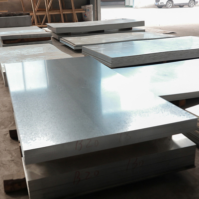 ISO9001 Chapa de aço galvanizado a quente 1 mm 2 mm 3 mm espessura para a indústria