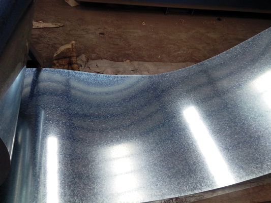 Chapa de aço galvanizado Q195 Q345 100 mm 500 mm 1000 mm Largura para edifícios