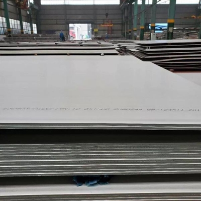Folha de aço inoxidável de grau ASTM 201 304 316L laminada a quente 5,8m 6m comprimento para indústria