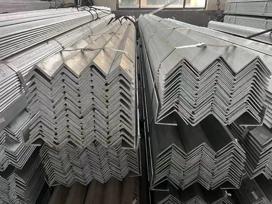 ISO9001 Barra de ângulo de aço inoxidável laminada a quente 3m 4m 5m comprimento 304 347 321H grau