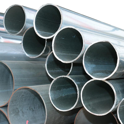 ISO9001 Alta qualidade Q215 Q235 Material Tubo de aço galvanizado redondo/quadrado